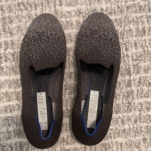 Rothy's Black and Blue Women's Flats